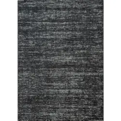 Webteppich 80/150 cm Oslo Schwarz