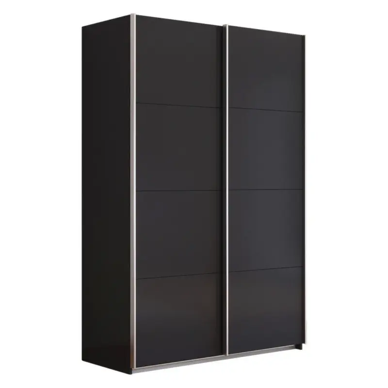 Schwebet&uuml;renschrank in Grau