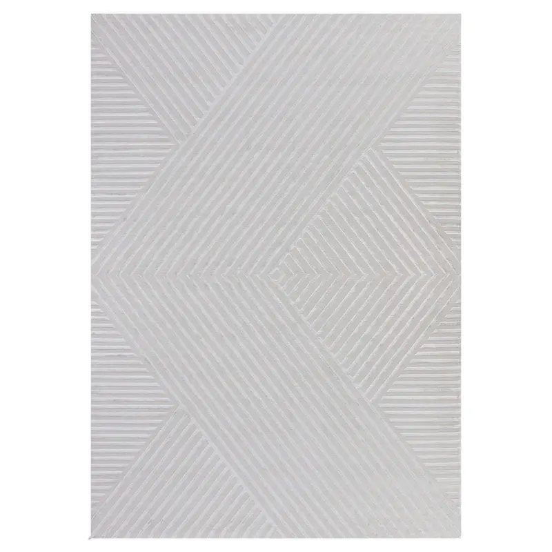 Webteppich 200/290 cm Sahara Silberfarben