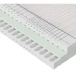 XXXLutz Lauterach - Ihr M&ouml;belhaus bei Bregenz Kaltschaummatratze Dream Deluxe 3D Pure 120/200 cm H&ouml;he ca. 22 cm