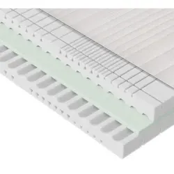Kaltschaummatratze Dream Deluxe 3D Pure 120/200 cm H&ouml;he ca. 22 cm