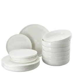 Kombiservice Jade Lift Weiss 18-teilig