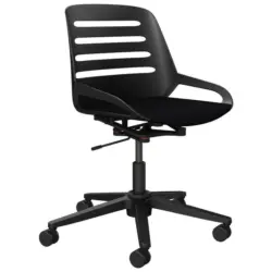 Drehstuhl in Schwarz