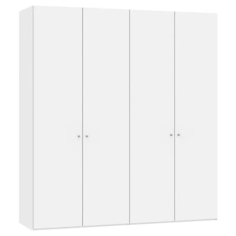 Dreht&uuml;renschrank in Wei&szlig;