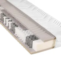 Taschenfederkernmatratze 100/200 cm H&ouml;he ca. 23 cm