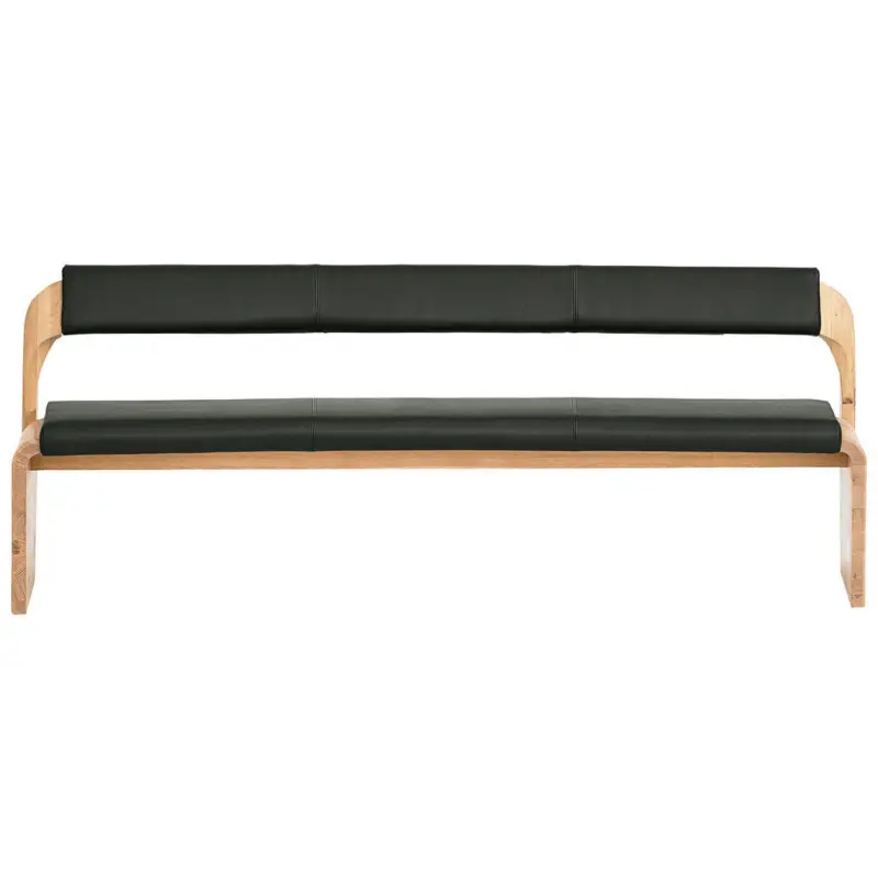 Sitzbank 187/84/69,6 cm in Eichefarben, Olivgr&uuml;n