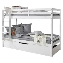Etagenbett 90/200 cm Wei&szlig;