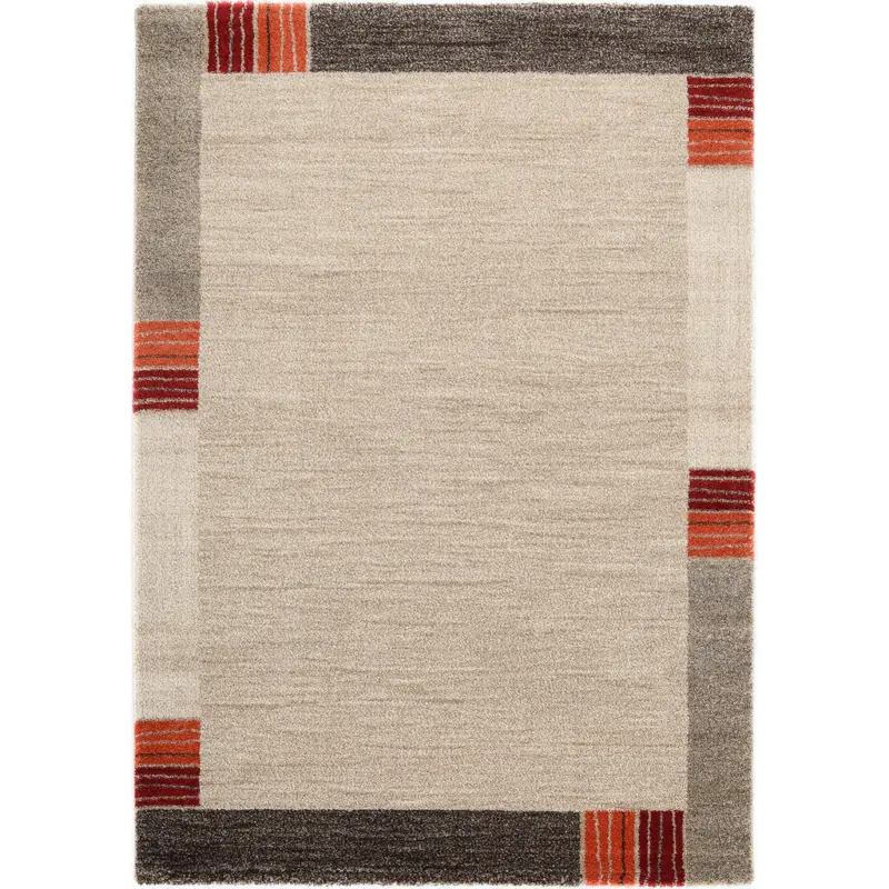 Webteppich 240/290 cm Palazzo Lobo Dunkelbraun, Beige