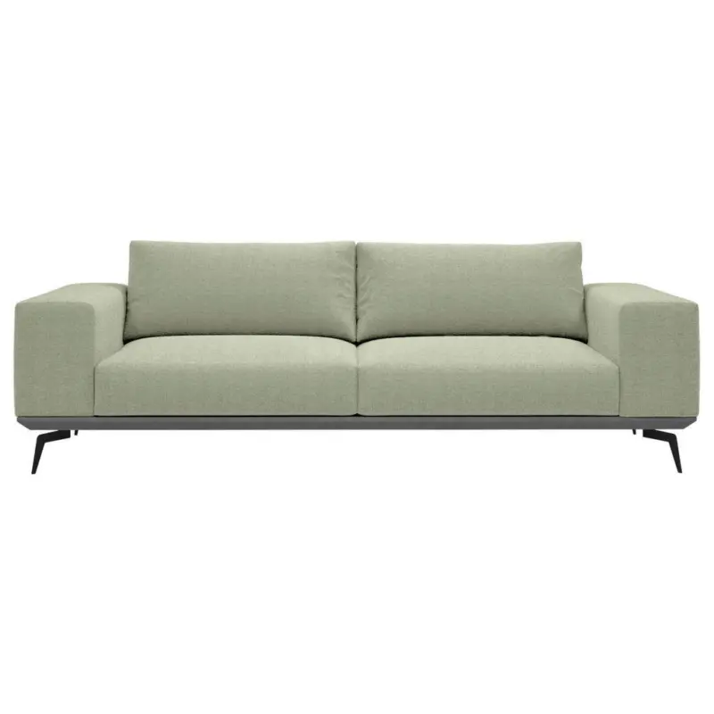 2-Sitzer-Sofa in Chenille Mintgr&uuml;n