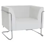 XXXLutz Lauterach - Ihr M&ouml;belhaus bei Bregenz Designsessel in Lederlook Wei&szlig;