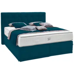 Boxspringbett 180/200 cm in Petrol