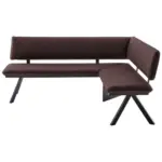 XXXLutz Lauterach - Ihr M&ouml;belhaus bei Bregenz Eckbank 205/165 cm in Schwarz, Dunkelbraun