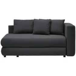 R&eacute;camiere in Flachgewebe Anthrazit