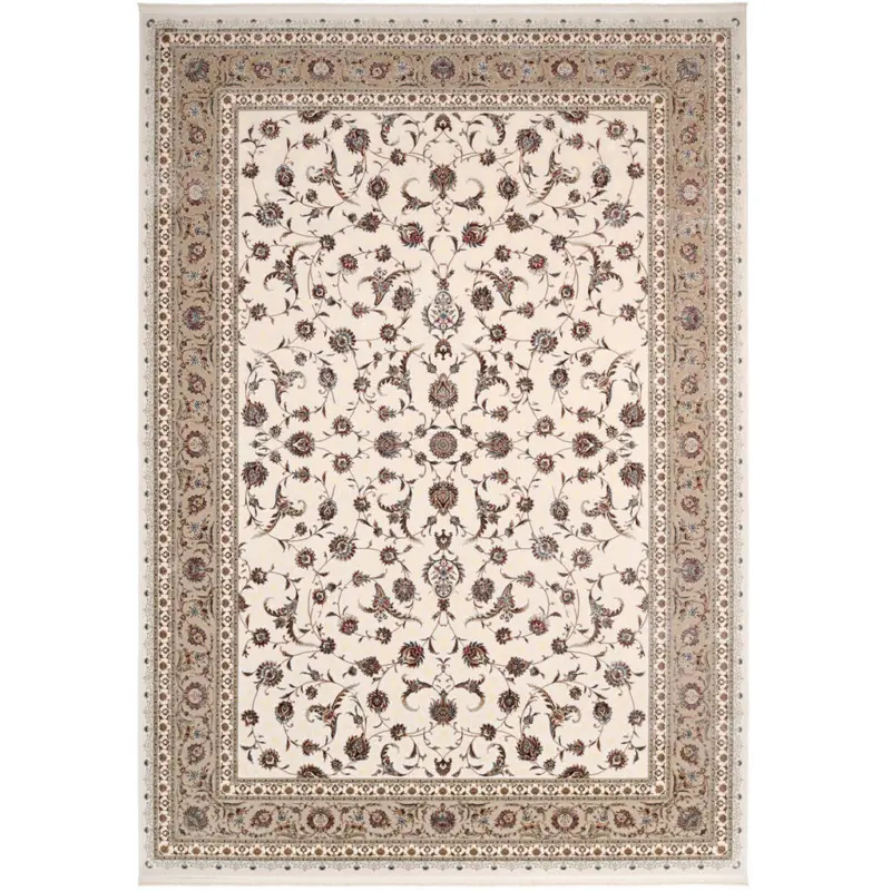 Webteppich 120/180 cm Pang&auml;a Creme, Beige