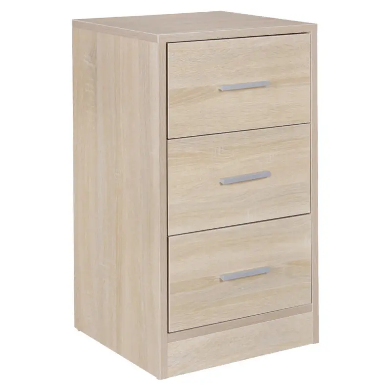 Nachtk&auml;stchen in Eichefarben