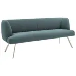 XXXLutz Lauterach - Ihr M&ouml;belhaus bei Bregenz Sitzbank 200/87/64 cm in T&uuml;rkis, Edelstahlfarben