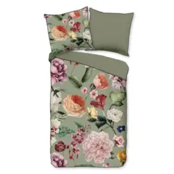Wendebettw&auml;sche Fiori Satin 155/220 cm