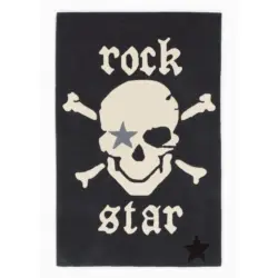 Kinderteppich 130/190 cm Rock Star