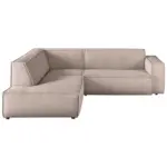 XXXLutz Lauterach - Ihr M&ouml;belhaus bei Bregenz Ecksofa in Cord Taupe 224/254 cm