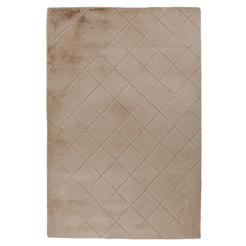 Hochflorteppich 200/290 cm Beige