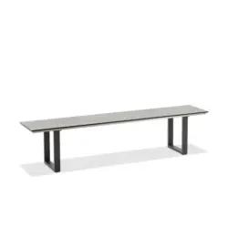 Gartenbank 220/46/40 cm in Grau