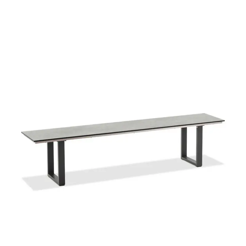 Gartenbank 220/46/40 cm in Grau