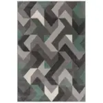 XXXLutz Lauterach - Ihr M&ouml;belhaus bei Bregenz Webteppich 160/230 cm Aurora Grau, Gr&uuml;n