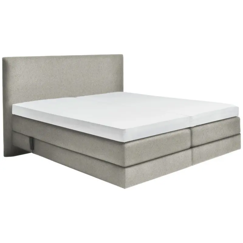 Boxspringbett 200/200 cm in Beige