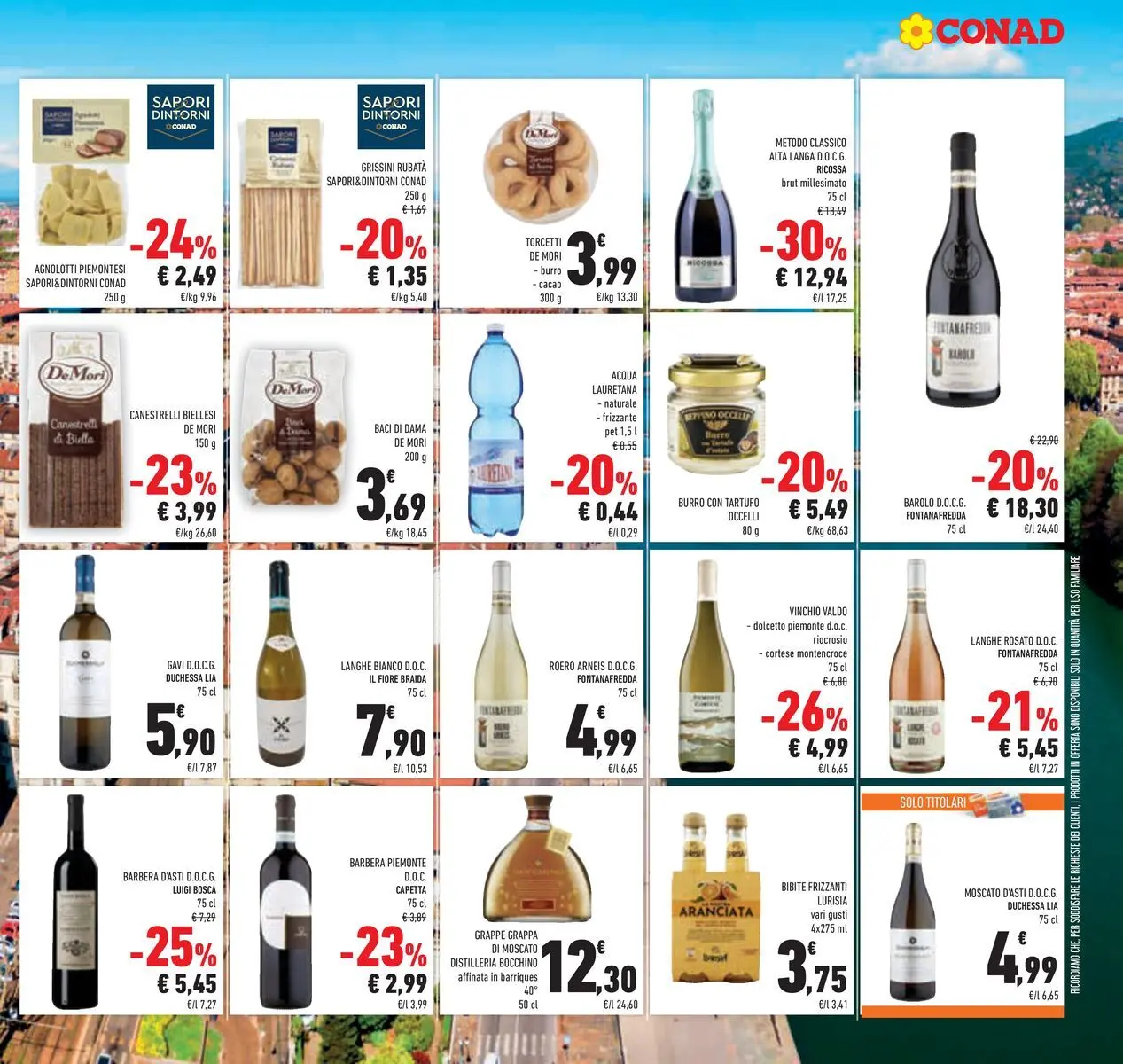 Volantino Conad dal 25/02/2026 > Anteprima | Pagina: 23 | Prodotti: Tartufo, Pasta, Bibite, Canestrelli
