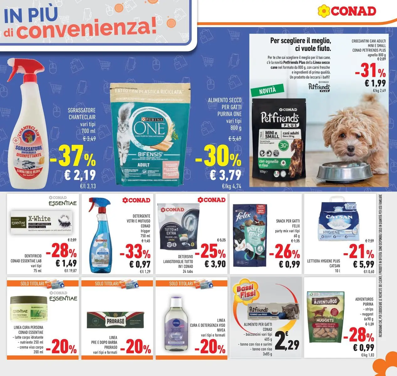 Volantino Conad dal 25/02/2026 > Anteprima | Pagina: 29 | Prodotti: Crema, Dentifricio, Surimi, Agnello