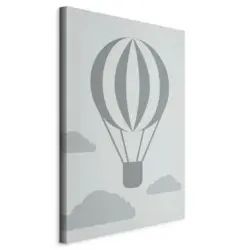 Leinwandbild Abstraktes, Kinder, Hei&szlig;luftballon 40/60/1,2 cm