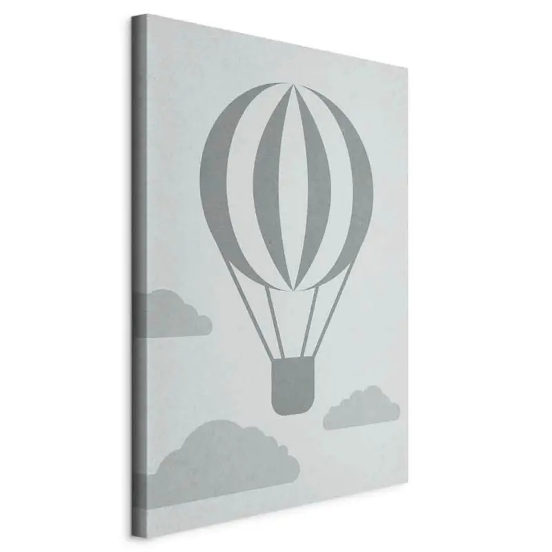 Leinwandbild Abstraktes, Kinder, Hei&szlig;luftballon 40/60/1,2 cm