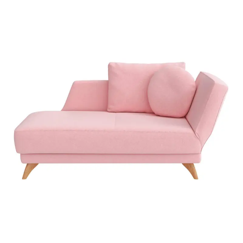 R&eacute;camiere in Flachgewebe Rosa