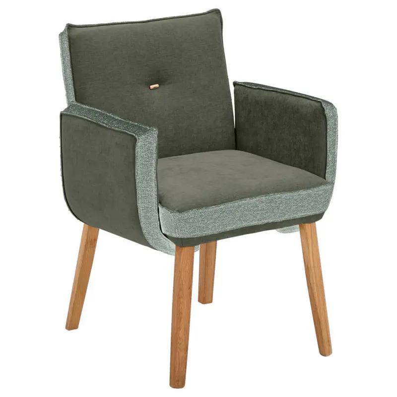 Armlehnstuhl Stoffauswahl, inklusive Armlehnen Webstoff, Mikrofaser