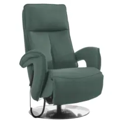 Relaxsessel in Leder Opal