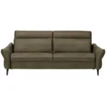 XXXLutz Lauterach - Ihr M&ouml;belhaus bei Bregenz 3-Sitzer-Sofa in Echtleder Olivgr&uuml;n