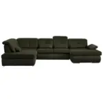 XXXLutz Lauterach - Ihr M&ouml;belhaus bei Bregenz Wohnlandschaft in Mikrofaser Olivgr&uuml;n