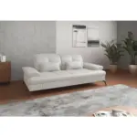 XXXLutz Lauterach - Ihr M&ouml;belhaus bei Bregenz 3-Sitzer-Sofa in Echtleder Wei&szlig;