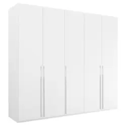 Dreht&uuml;renschrank in Wei&szlig;