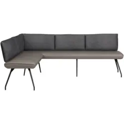 Eckbank 175/205 cm in Anthrazit