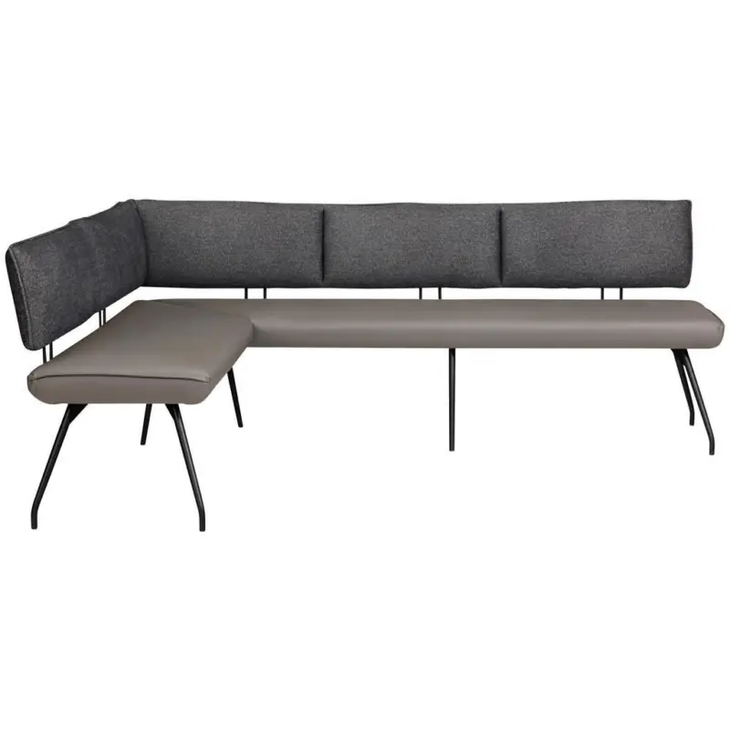 Eckbank 195/215 cm in Anthrazit