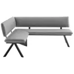 XXXLutz Lauterach - Ihr M&ouml;belhaus bei Bregenz Eckbank 165/205 cm in Schwarz, Hellgrau