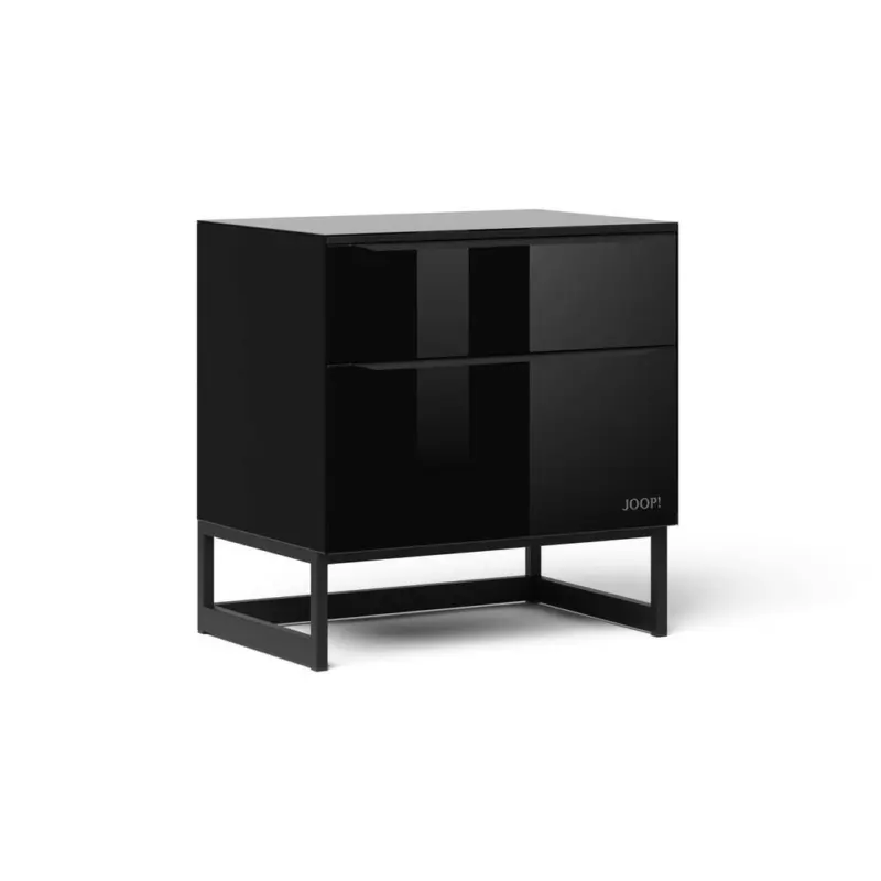 Nachtk&auml;stchen 58/45,5/40 cm in Schwarz