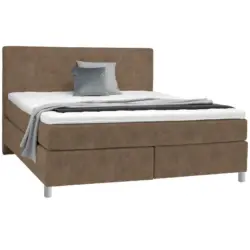 Boxspringbett 160/200 cm in Braun