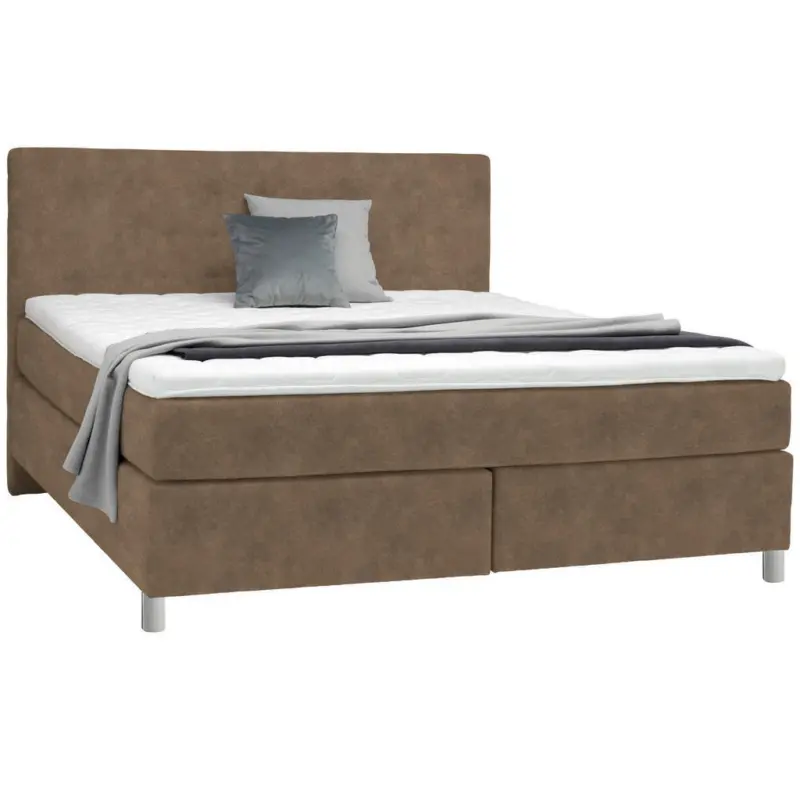 Boxspringbett 160/200 cm in Braun