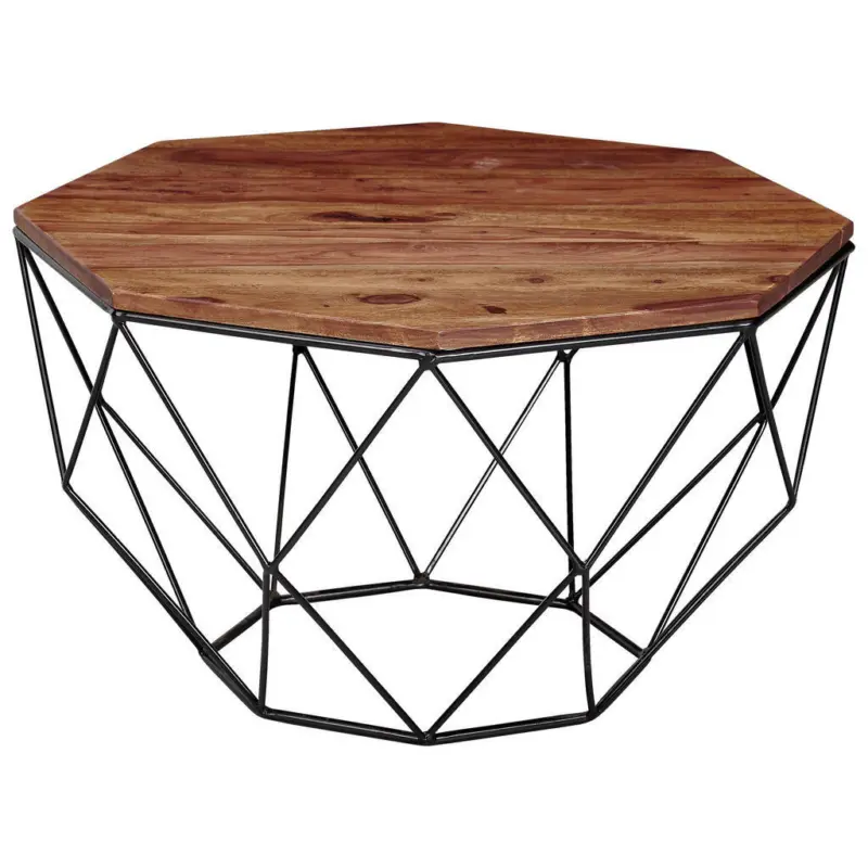 Couchtisch in Holz 60/40/60 cm