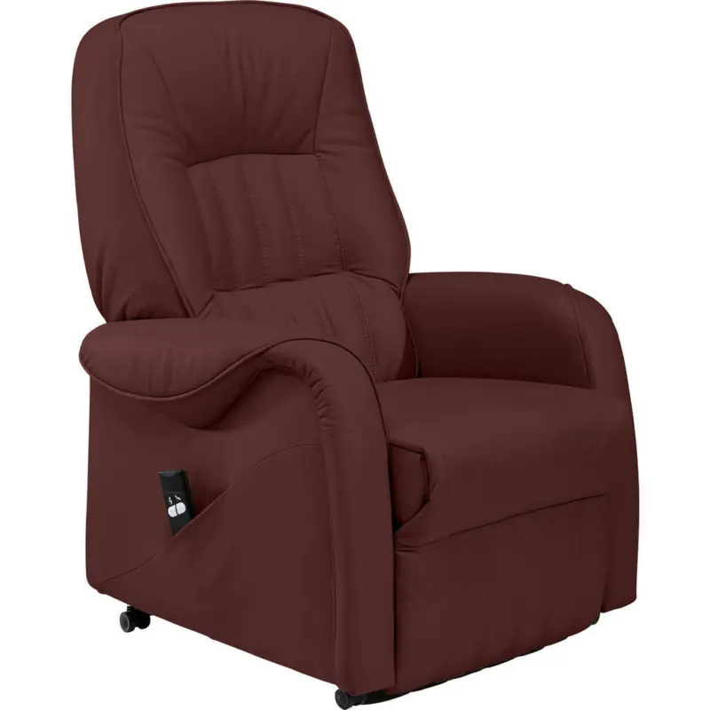 Fernsehsessel in Weinrot
