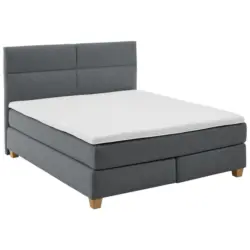 Boxspringbett 180/200 cm in Anthrazit