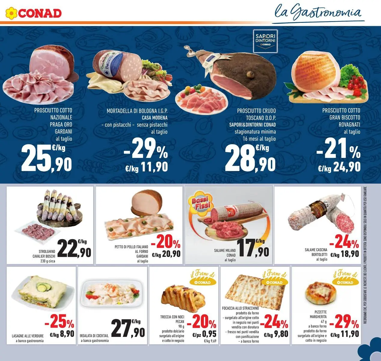 Volantino Conad dal 25/02/2026 > Anteprima | Pagina: 15 | Prodotti: Focaccia, Stracchino, Pistacchi, Il forno