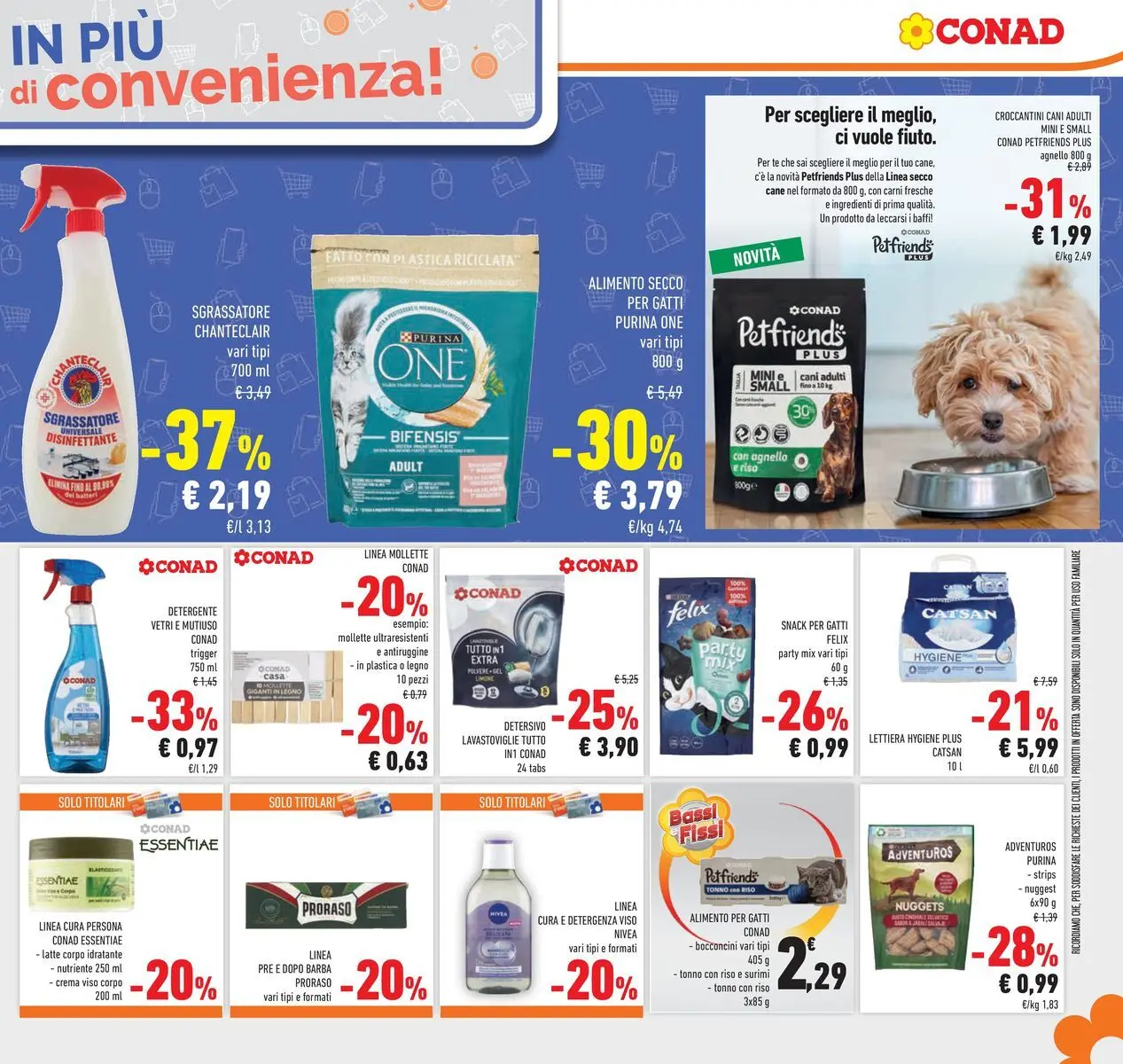 Volantino Conad dal 25/02/2026 > Anteprima | Pagina: 29 | Prodotti: Crema, Riso, Crema viso, Agnello